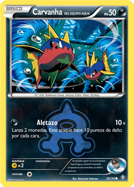 Carvanha del Equipo Aqua