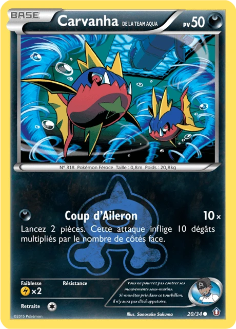 Carvanha de la Team Aqua