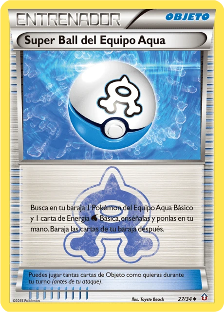 Super Ball del Equipo Aqua