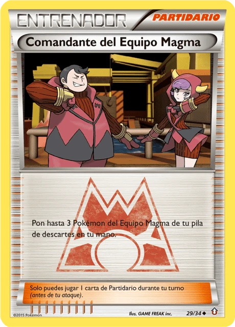 Comandante del Equipo Magma