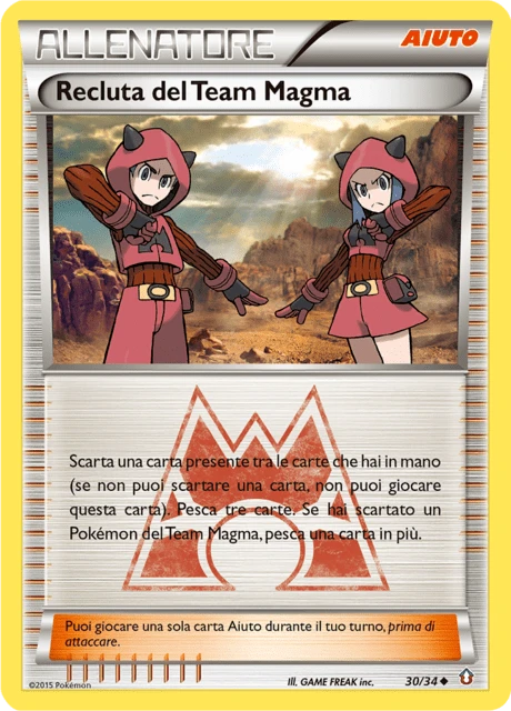 Recluta del Team Magma