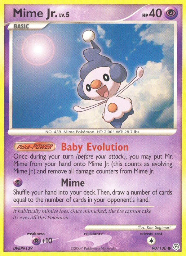 Mime Jr. – Reverse Holo