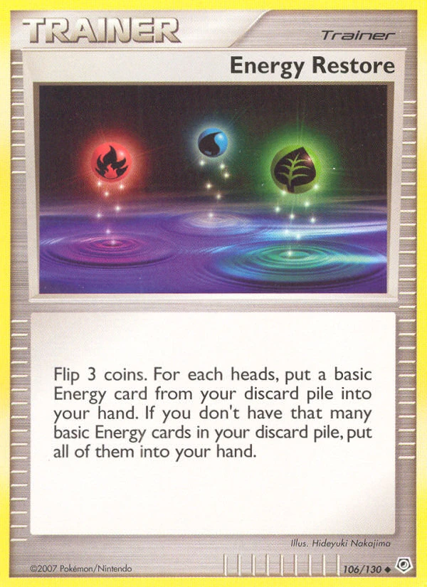 Energy Restore – Normal