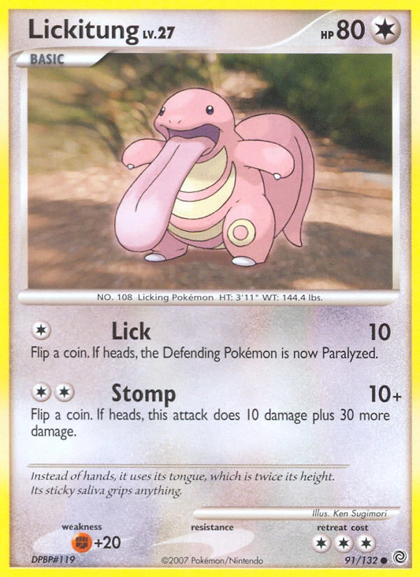 Lickitung – Normal