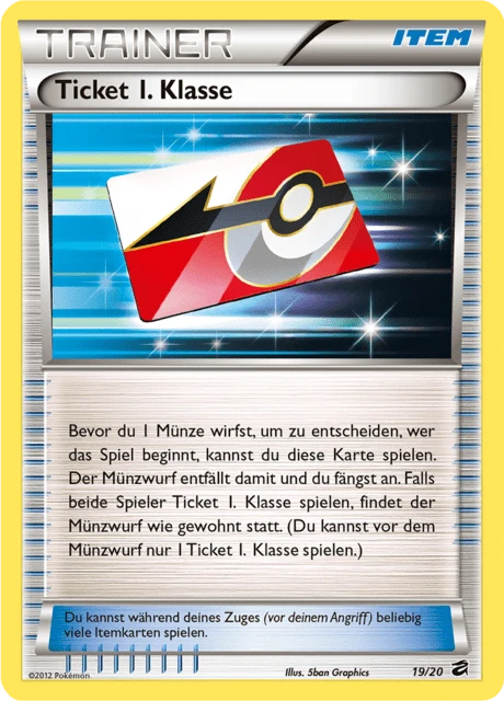 Ticket 1. Klasse