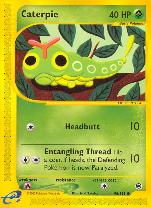 Caterpie – Reverse Holo