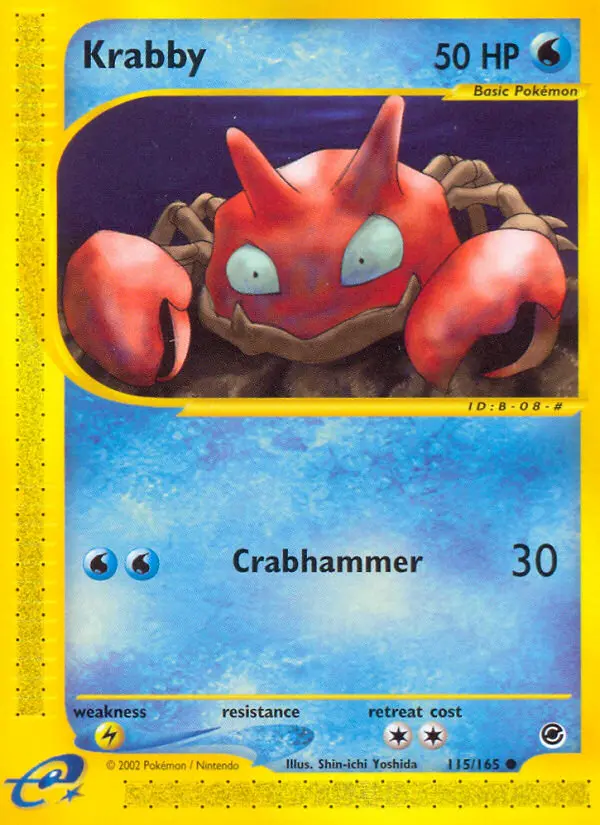 Krabby – Reverse Holo