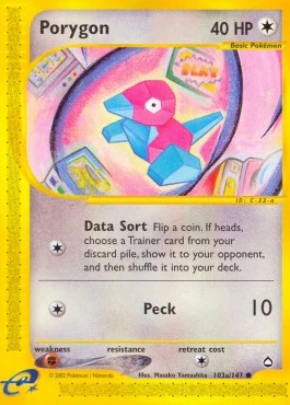 Porygon – Reverse Holo