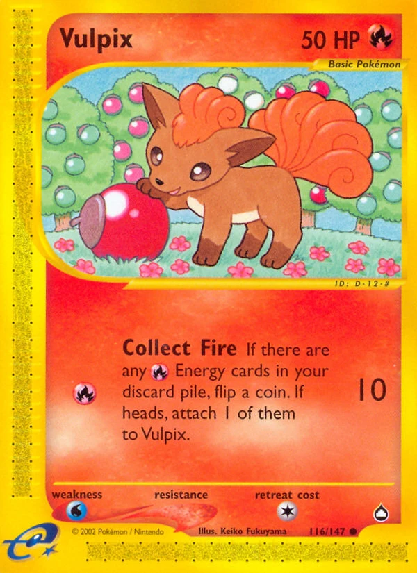 Vulpix – Reverse Holo