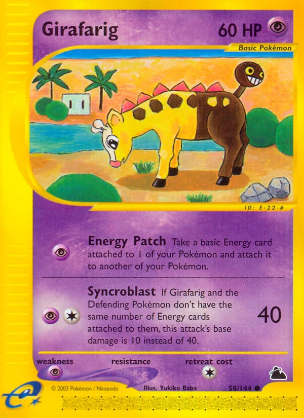 Girafarig – Normal