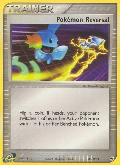 Pokémon-Umkehrung – Reverse Holo
