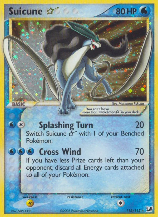 Suicune ☆ – Holo