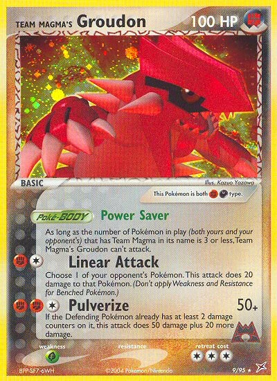 Groudon de Team Magma
