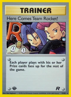 ¡Aquí viene el Team Rocket!