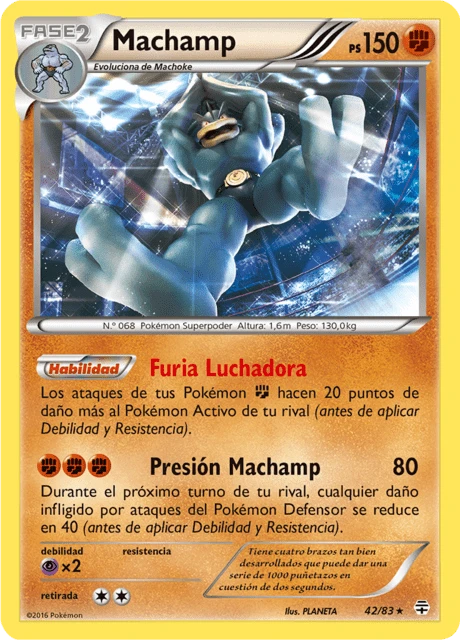 Machamp – Reverse Holo