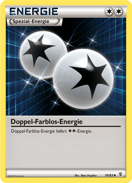 Doppel-Farblos-Energie – Normal