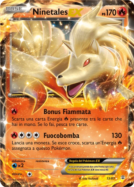 Ninetales-EX – Reverse Holo