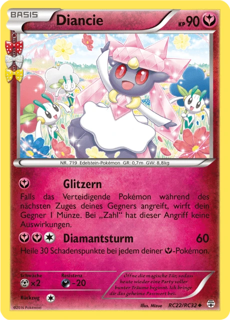 Diancie – Reverse Holo