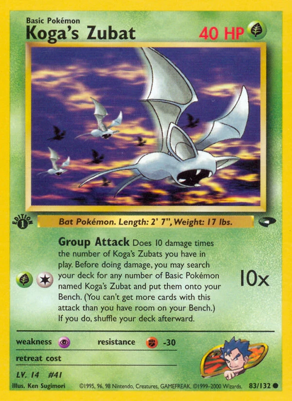 Koga's Zubat – Normal