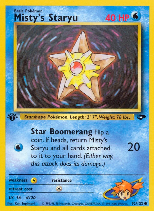 Misty's Staryu – Normal