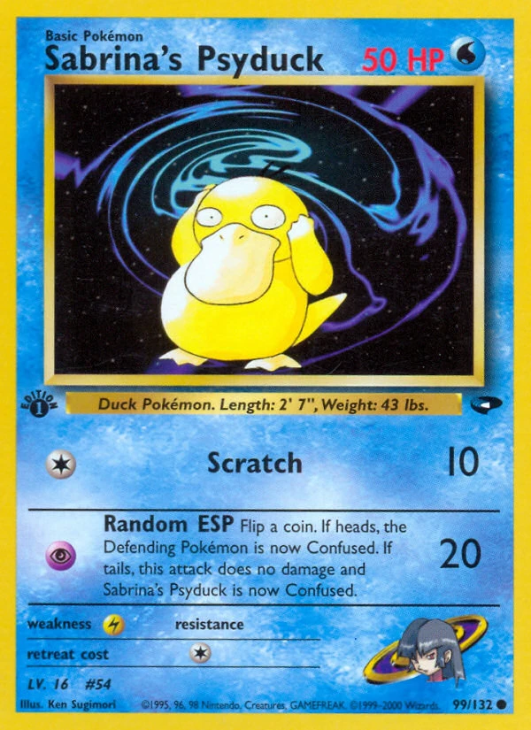Sabrina's Psyduck – Normal