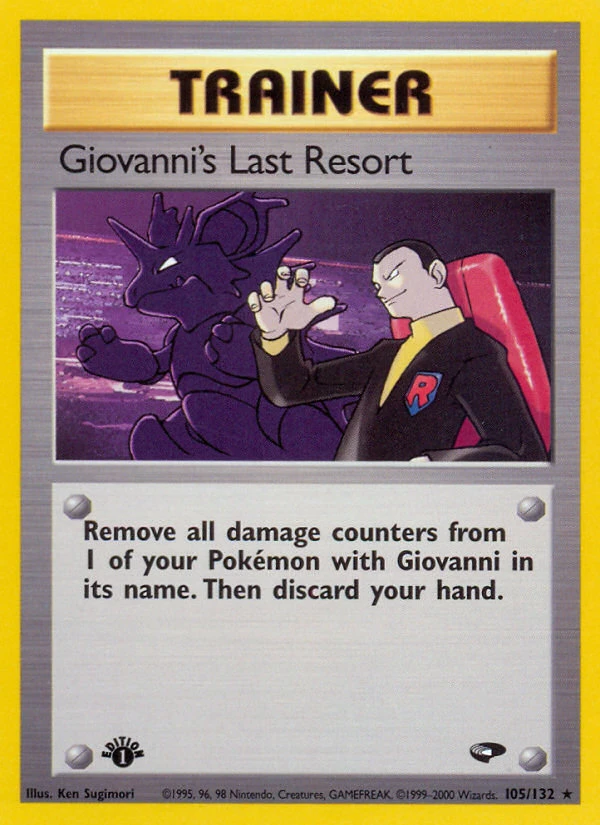 Giovanni's Last Resort – Normal