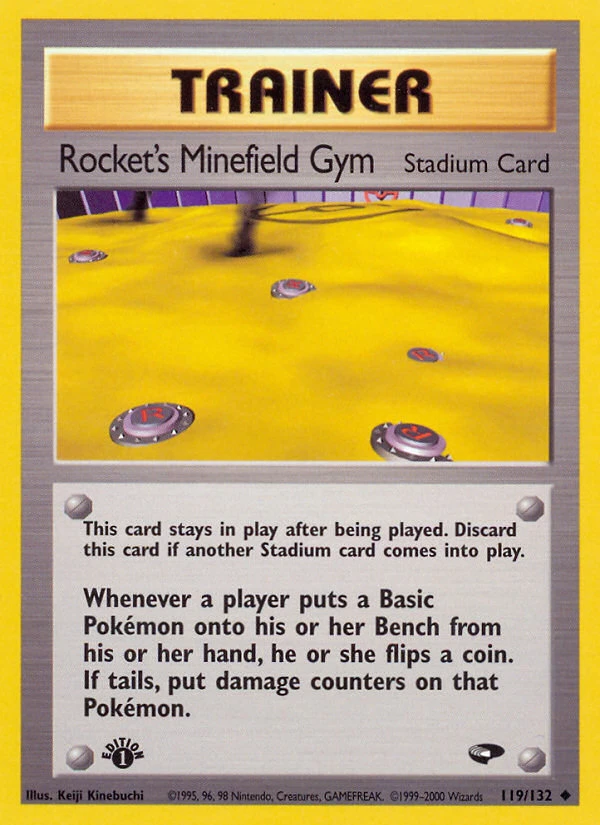 Rocket's Minefield Gym – Normal