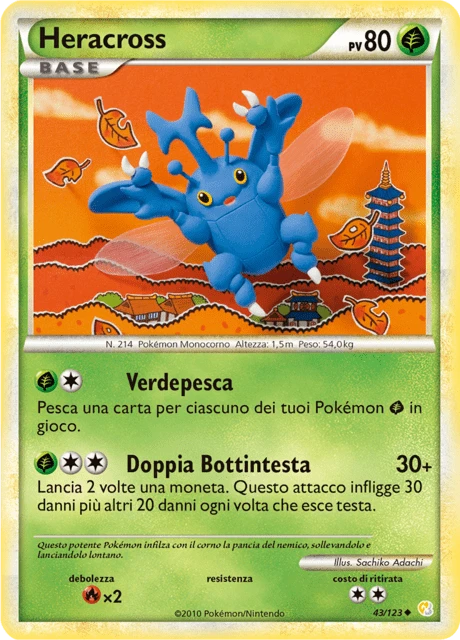 Heracross – Reverse Holo