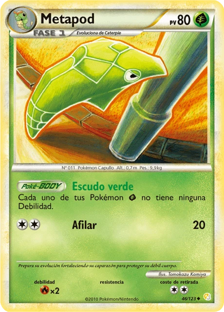 Metapod – Reverse Holo