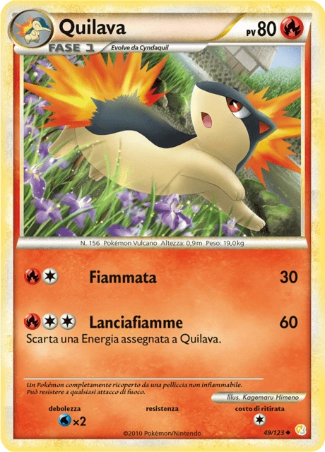 Quilava – Reverse Holo