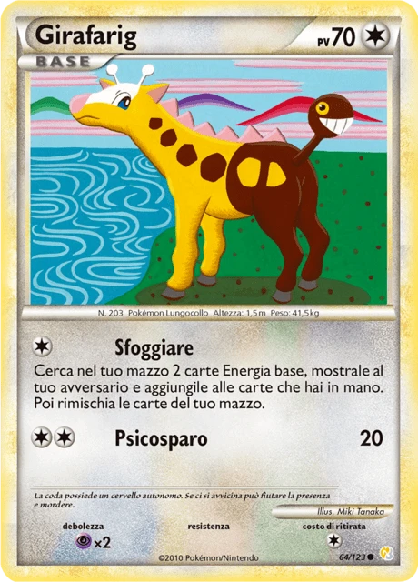 Girafarig – Normal