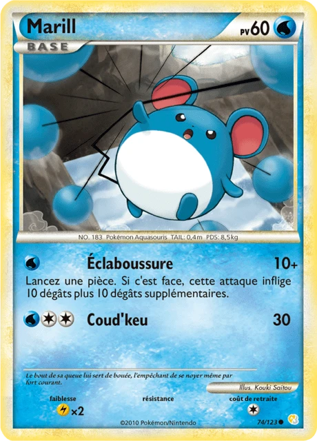 Marill – Reverse Holo