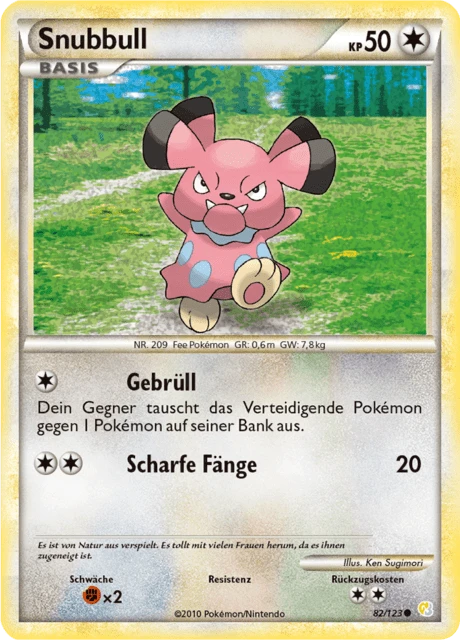 Snubbull – Reverse Holo