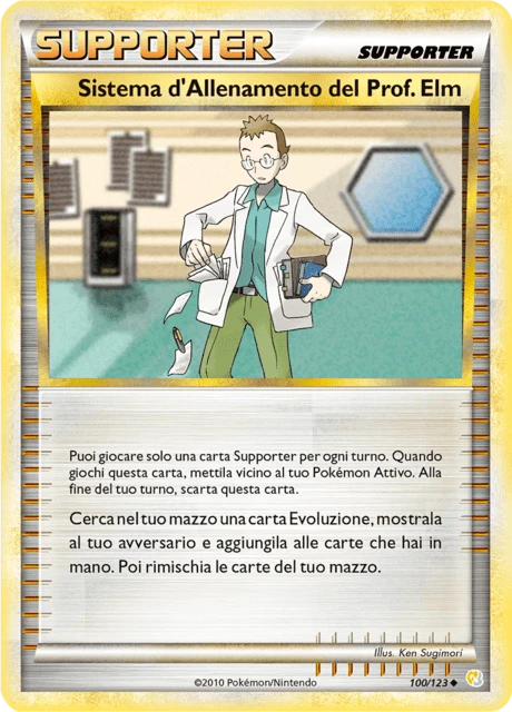 Sistema d'Allenamento del Prof. Elm – Reverse Holo