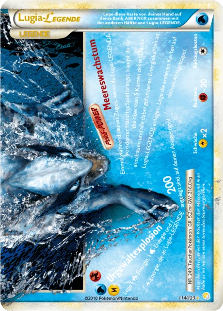 Lugia-LEGENDE – Holo