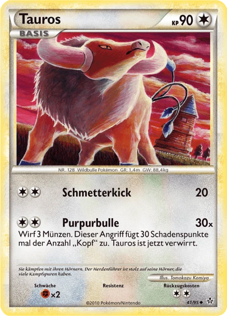 Tauros – Reverse Holo