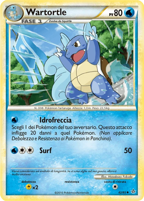 Wartortle – Reverse Holo