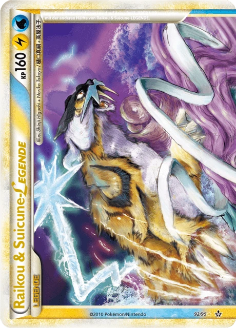 Raikou & Suicune-LEGENDE – Holo