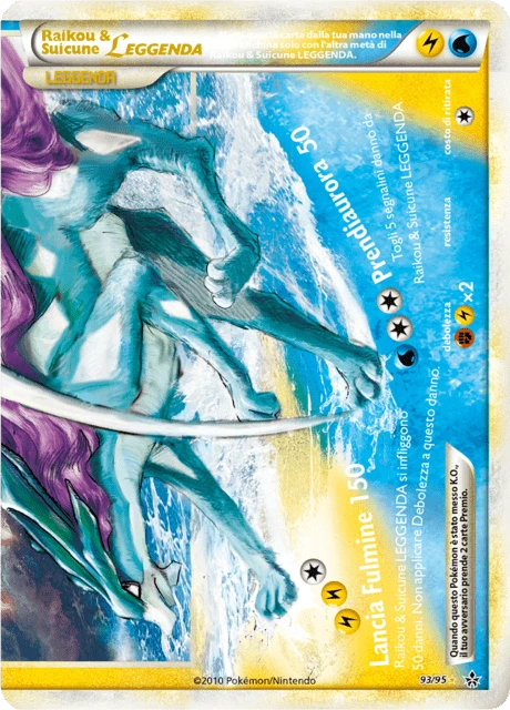 Raikou & Suicune LEGGENDA – Holo