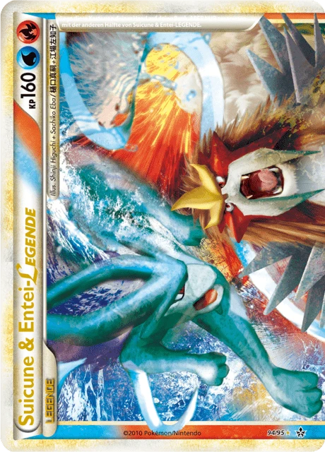 Suicune & Entei-LEGENDE – Holo