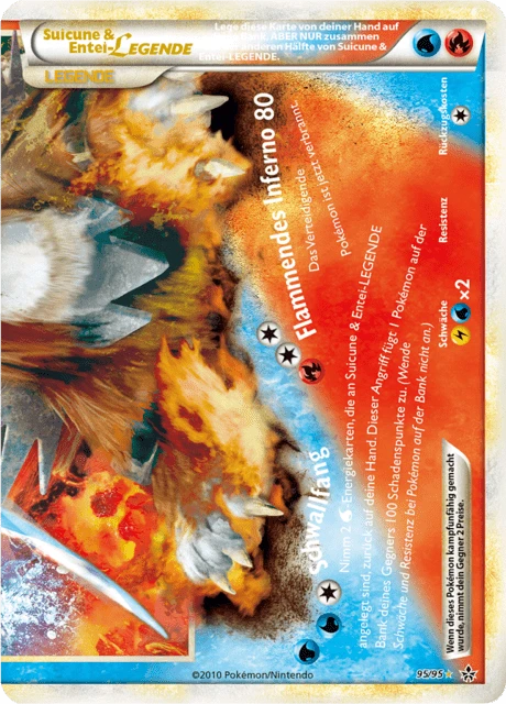 Suicune & Entei-LEGENDE – Holo