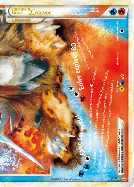 Suicune & Entei LÉGENDE – Holo