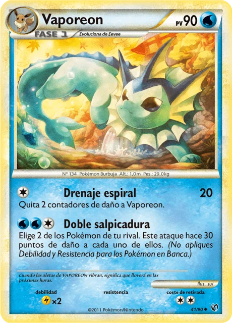 Vaporeon – Reverse Holo