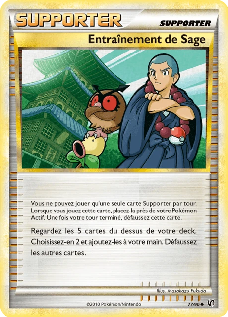 Entraînement de Sage – Reverse Holo