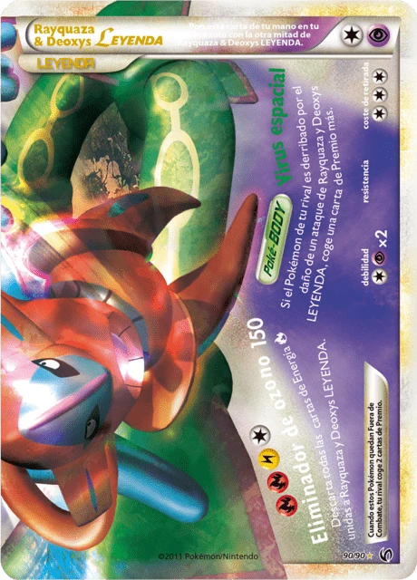 Rayquaza & Deoxys LEYENDA – Holo