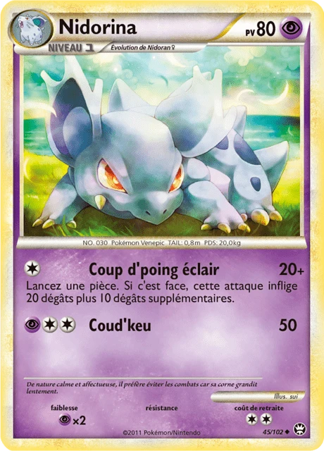 Nidorina – Reverse Holo