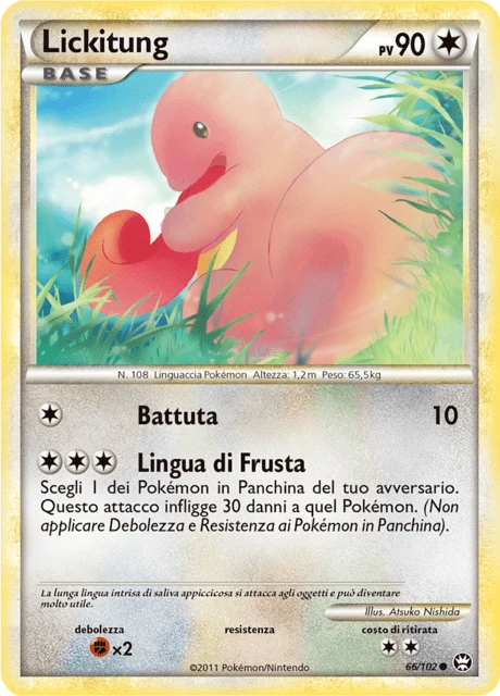 Lickitung – Reverse Holo