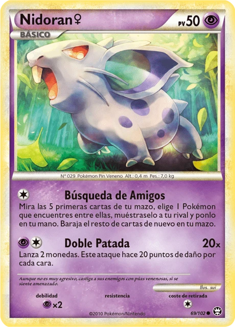 Nidoran♀ – Reverse Holo