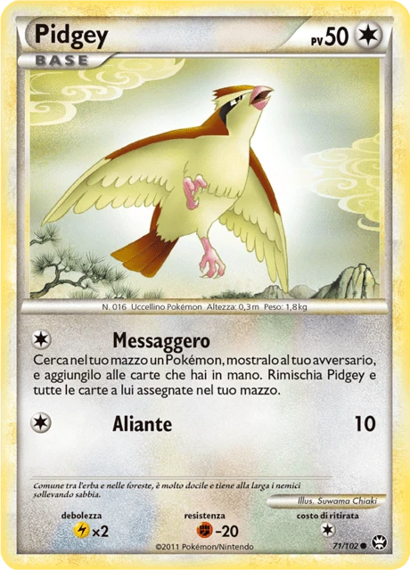 Pidgey – Reverse Holo