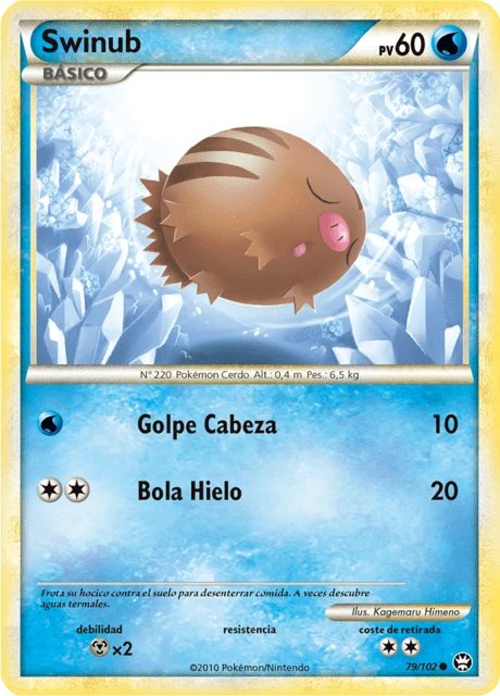 Swinub – Reverse Holo